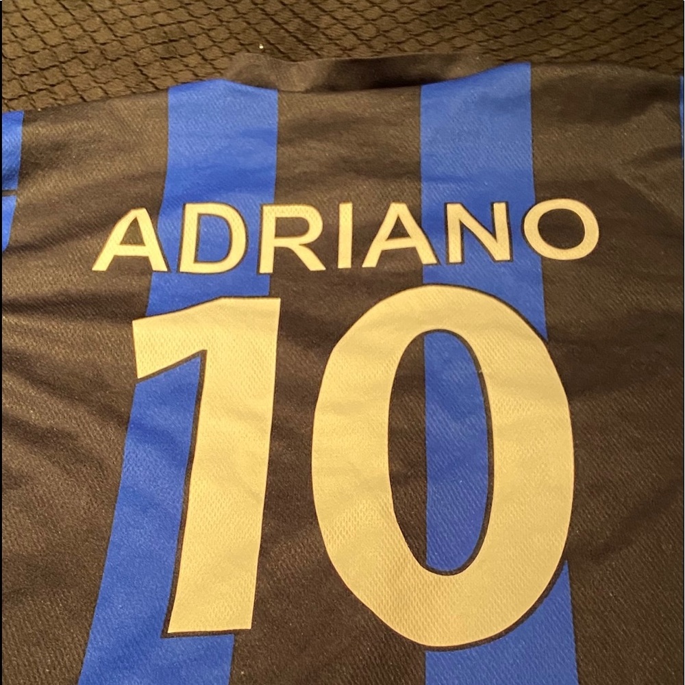 ⚽️ Inter Soccer Jersey Pirelli  #10 Adriano